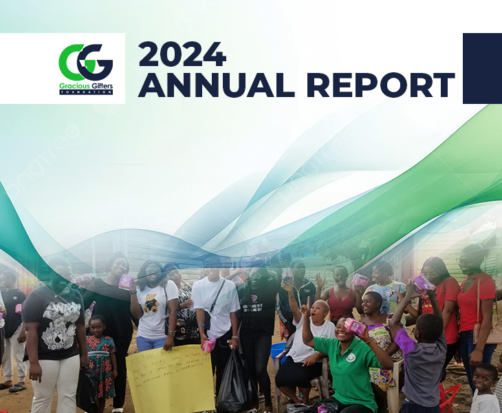 Gracious Gifters Foundation 2024 Annual Report Cover Imagee